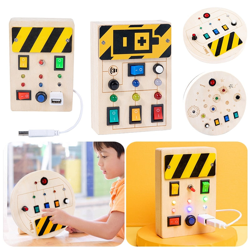 Switch N Play™ - Kids Electronic Busy Board