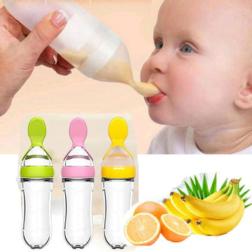 SpoonSip™ - Baby Bottle & Spoon Feeder